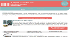Desktop Screenshot of businessbarcodes.net