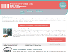 Tablet Screenshot of businessbarcodes.net